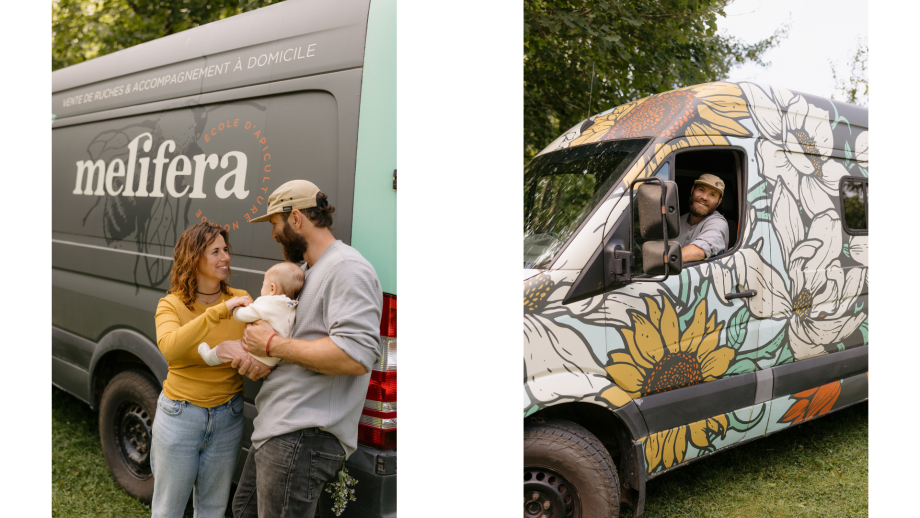 SI TU RESTAIS - Virginie Tardif et Vincent Philippe-Picard sont propriétaires de l'entreprise Melifera, école d'apiculture nomade | Région L'Islet
